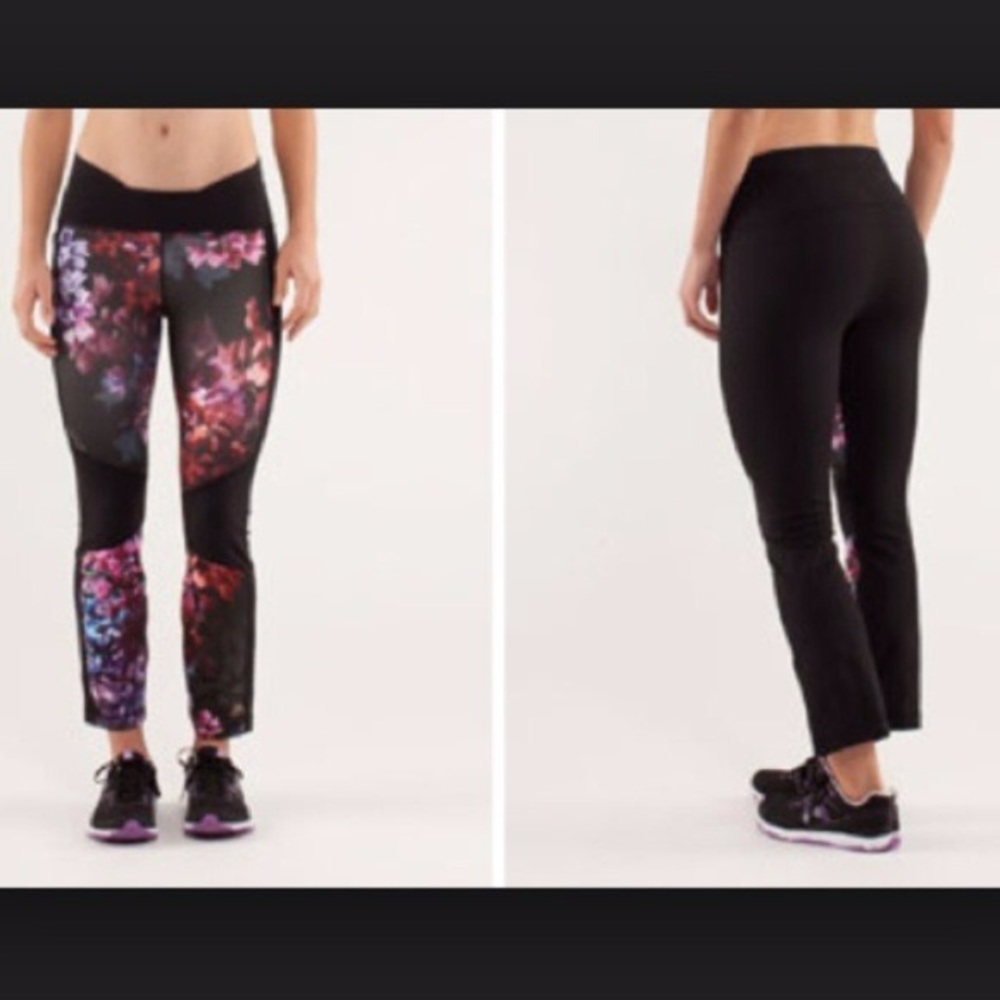 Lululemon spring has sprung pump it up pants Sz 6